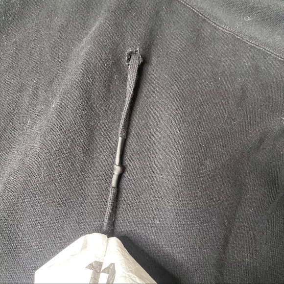 Boris Bidjan Saberi 11 BBS black hoodie Asymmetrical Pattern Removable Hood, S - Picture 12 of 12